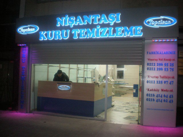 Pleksi Kutu Harf Tabela 02