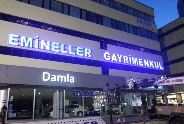 Pleksi Kutu Harf Tabela 07